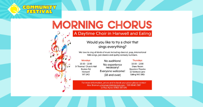 Morning Chorus sing-a-long